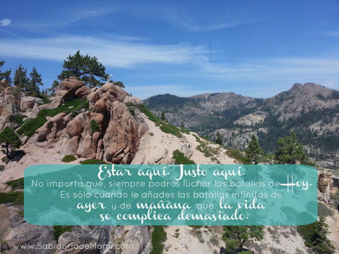 Lunes de Sabiduría – Estar Aquí